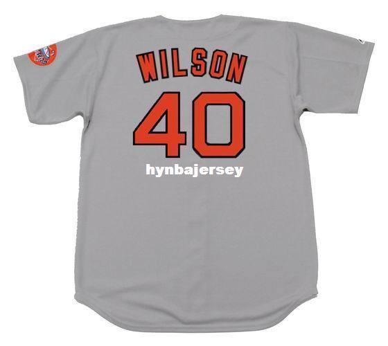 Cheap Custom DON WILSON Houston Stitched 1971 Majestic Cooperstown Away Baseball Jersey Retro Mens Jerseys Running