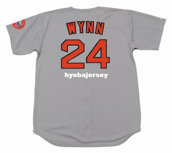 Cheap Custom JIMMY WYNN Houston Stitched 1971 Majestic Cooperstown Away Baseball Jersey Retro Mens Jerseys Running