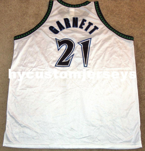 NEW Top KEVIN GARNETT #21 AD HOME JERSEY SEWN! Mens Vest Size XS-6XL Stitched basketball Jerseys Ncaa