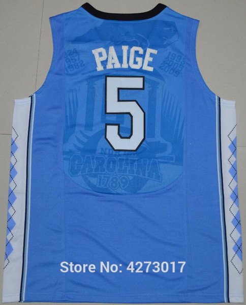 Mens #5 Marcus Paige North Carolina Tar Heels College Basketball Jersey Size S-XXL Ncaa