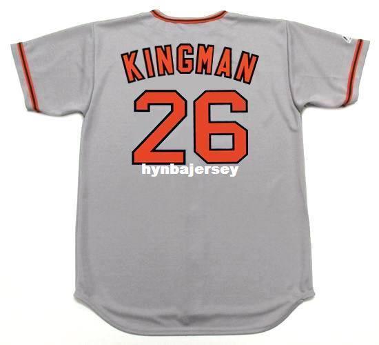 Cheap Custom DAVE KINGMAN Stitched 1973 Majestic Cooperstown Away Baseball Jersey Retro Mens Jerseys Running