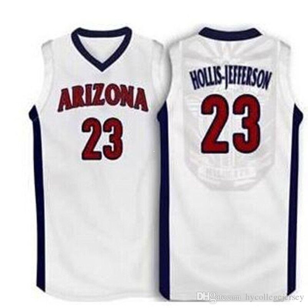 Cheap custom #23 Hollis-Jefferson Arizona Wildcats Basketball Jersey Embroidery Stitched Customize any size and name