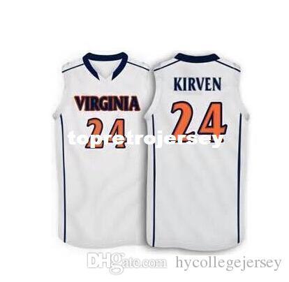 Cheap #32 London Perrantes #4 Marial Shayok #24 kirven Virginia college basketball Jerseys Personalized Custom any size and name