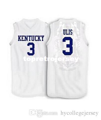 Cheap #3 Tyler Ulis Kentucky Wildcats Basketball Jersey blue,white,stitched name and number,Customize any size number and player name