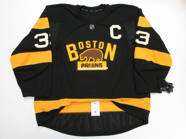 Cheap wholesale #33 ZDENO CHARA BOSTON BRUINS THIRD HOCKEY JERSEY stitch customize any number any name Mens Hockey Jersey XS-6XL