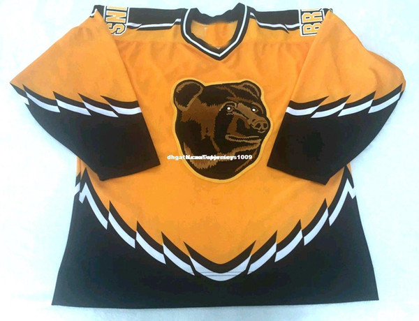 Cheap custom New Boston Bruins Rare 90s Center Ice Jersey CCM Mens Personalized stitching jerseys