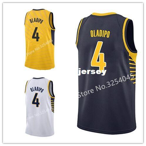 2019 New #4 Victor Oladipo Top Basketball Jersey Embroidery Stitched US Size S-XXL vest Jerseys Ncaa