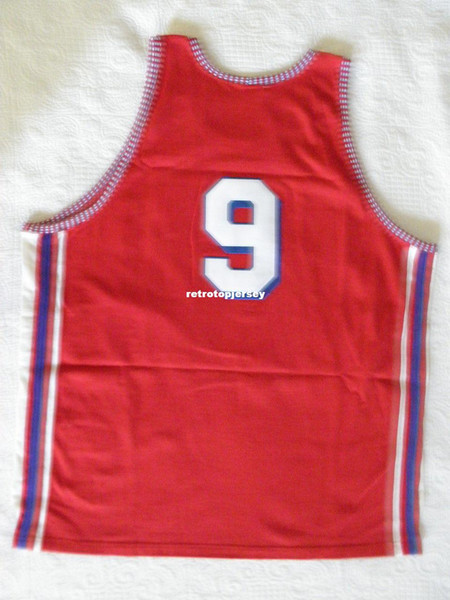 Mitchell Ness M&N Bob Pettit St Louis #9 Sewn Jersey USA NWT Top RARE Mens Vest Size XS-6XL Stitched basketball Jerseys Ncaa