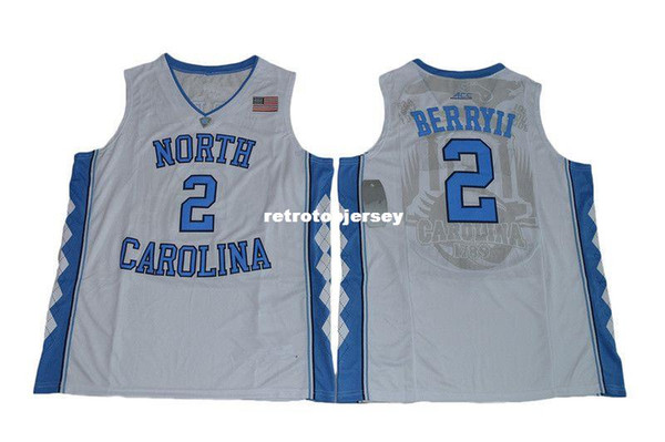 #2 Joel Berry II North Carolina Tar Heels College Basketball Jerseys Mens 100% Double Stitched Top Quality XS-6XL vest Jerseys Ncaa