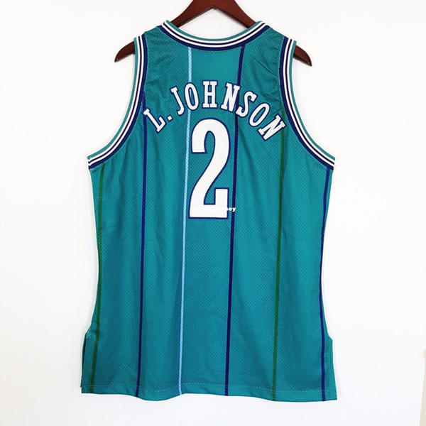 100% Stitched Larry Johnson HorSewn Champion Jersey ens Mens Vest Size XS-6XL Stitched basketball Jerseys Ncaa