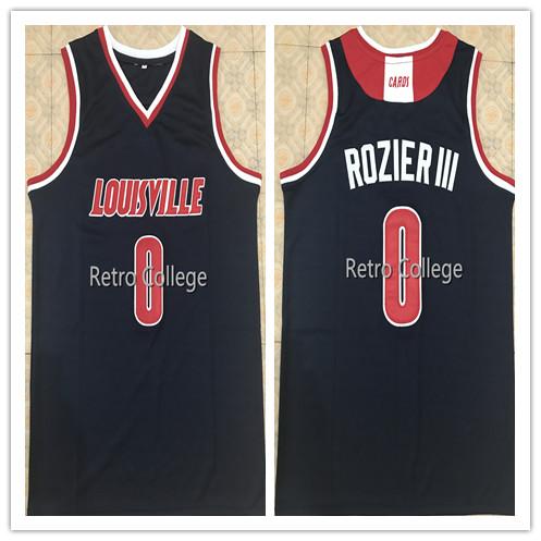 Retro Top #0 Terry Rozier III Louisville Cardinals college basketball jersey Customize all size Sewn Stitched XS-6XL vest Jerseys Ncaa