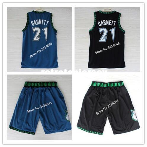 2019 New #21 Kevin Garnett Top Basketball Jersey Embroidery Stitched US Size S-XXL vest Jerseys Ncaa