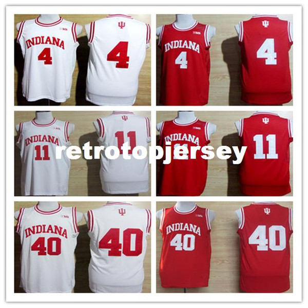 #4 Victor Oladipo Hoosiers College Basketball Jersey Embroidery Stitched Custom Any Name and Number XS-XXL vest Jerseys Ncaa