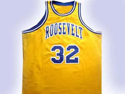 #32 JULIUS ERVING ROOSEVELT High school Retro Top stitched Sewn basketball jerseys Customize any number and nam XS-6XL vest Jerseys Ncaa