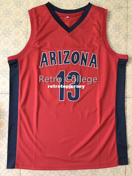 13 Deandre Ayton Arizona Wilcats College Retro Top stitched Sewn basketball jerseys Customize any number and name XS-6XL vest Jerseys Ncaa