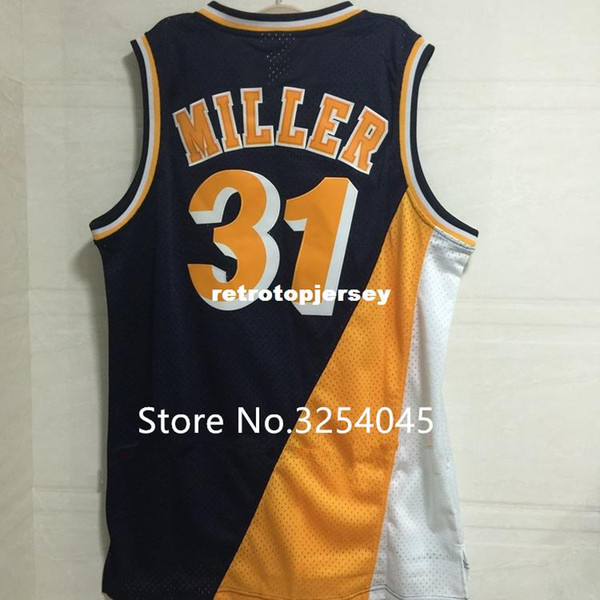 Vintage reggie miller Top Basketball Jersey Stitched US Size XS-6XL Best Quality vest Jerseys Ncaa