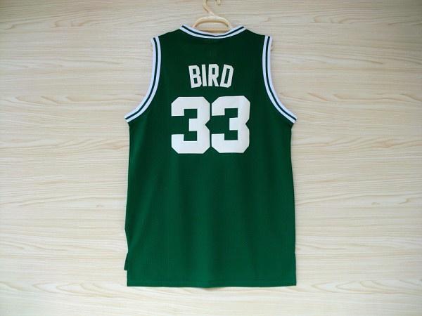 New Mens #33 Larry Bird Top Basketball Jersey US Size XS-6XL Stitched Best Quality vest Jerseys Ncaa