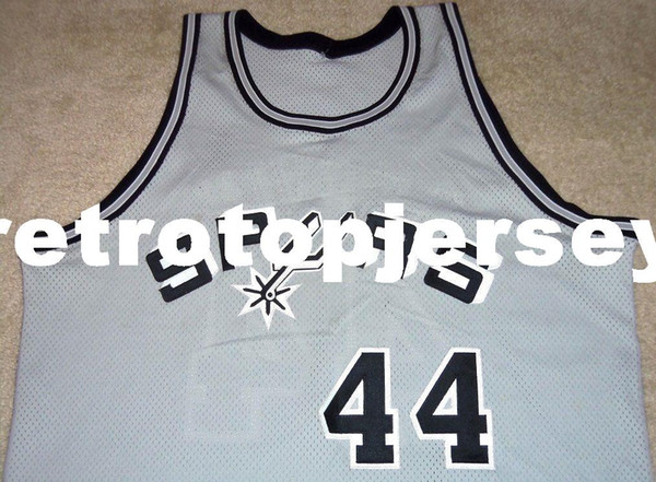 New Top #44 GEORGE GERVIN Sewn 1971-72 MITCHELL & NESS JERSEY 54 Mens Vest Size XS-6XL Stitched basketball Jerseys Ncaa