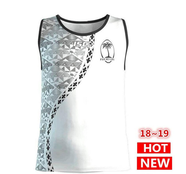 2018 2019 new fiji Rugby Jerseys Singlet 18 19 Shirt League jersey FIJI vest Casual clothes s-3xl