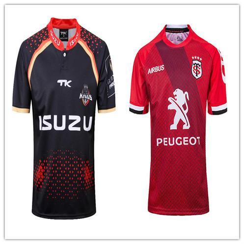 2018 Hot sales new 2019 Toulouse Rugby Jersey 18 19 Toulouse Rugby Jersey Sportswear King super rugby suit size S-3XL