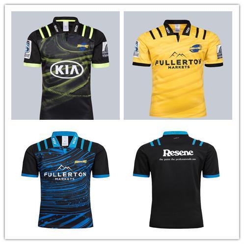 RUGBY 2018 Hurricanes BIL Tour RUGBY jersey Top Thailand quality Rugby Wellington home and away Shirts Free Shipping shirt SPORT