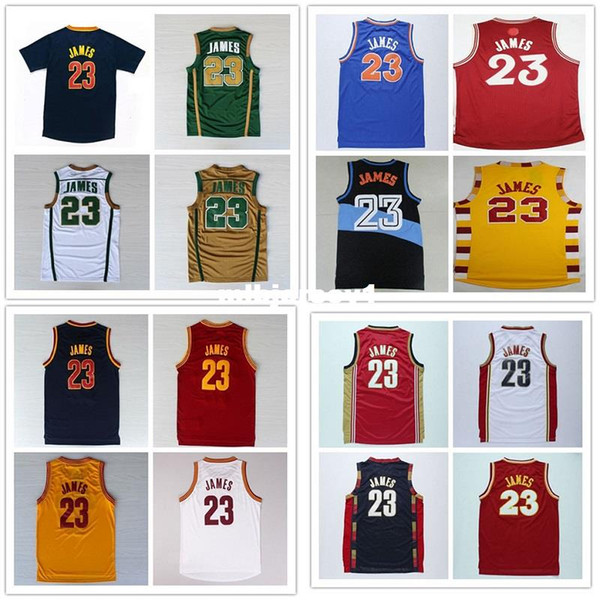 23 LJ Christmas Basketball Jersey Stitched LJ College Basketball Jerseys Retro LJ Jersey Ncaa College