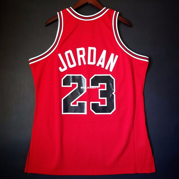 100% Stitched #23 Michael Mitchell & Ness 1985-86 Wholesale Jersey Mens Vest Size XS-6XL Stitched basketball Jerseys Ncaa