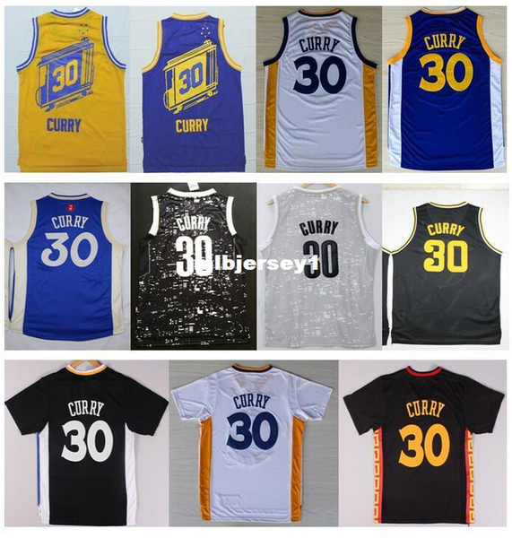 Cheap New #30 S SC Jersey 2016 Best Quality Stitched Blue White Black New Material Embroidery Basketball Jerseys Ncaa College