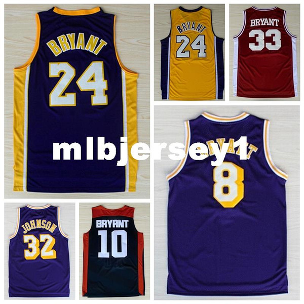 Men #24 KBJersey,100% Stitched Wholesale Cheap High Quality #32 Johnson Jersey,Lower Merion Basketball Jersey Ncaa College