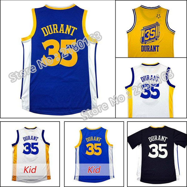 2016 New # 35 KD Jersey, 100%Stitched KD Basketball Jersey Free Shipping Hot sale Ncaa College