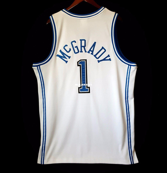 100% Stitched Tracy Mcgrady Tmac Rbk Sewn Jersey Mens Vest Size XS-6XL Stitched basketball Jerseys Ncaa