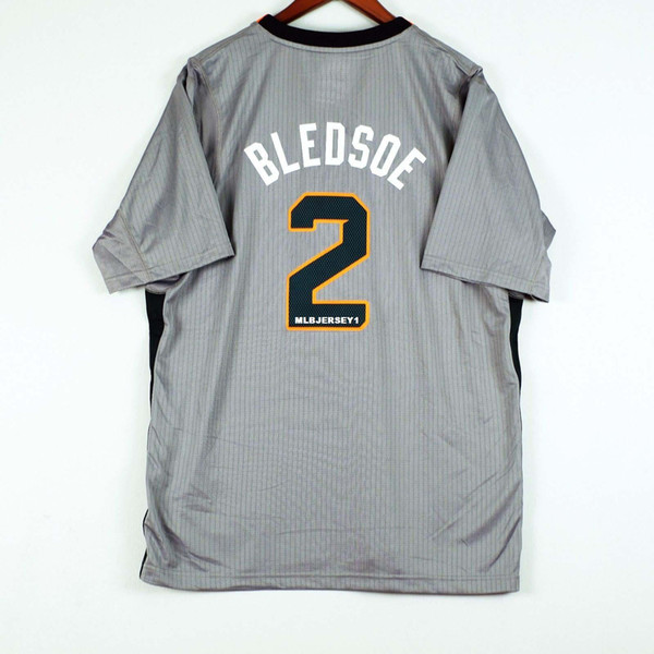 100% Stitched Eric Bledsoe #2 Sewn Sleeved Jersey Gray Mens Vest Size XS-6XL Stitched basketball Jerseys Ncaa