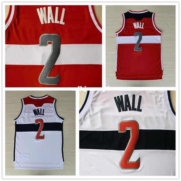 2016 Hot Selling Men's John Wall Jersey John Wall Basketball Jerseys Double Stitched Fast Free Shipping Ncaa College