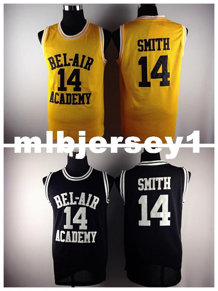 accept drop ship Bel Air Academy #14 Will Smith Banks Stitched Basketball Jerseys The Fresh Prince of BEL-AIR Basketball Jersey Ncaa College