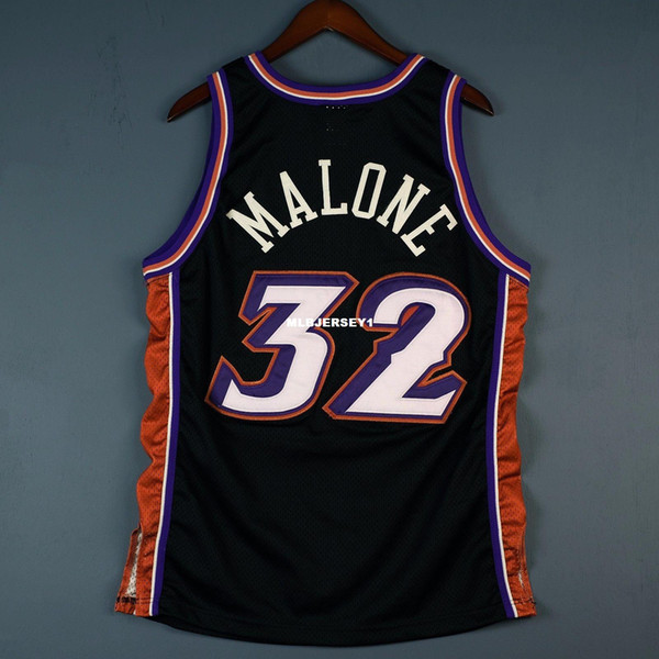 100% Stitched Karl Malone Champion Sewn Jersey Mens Vest Size XS-6XL Stitched basketball Jerseys Ncaa