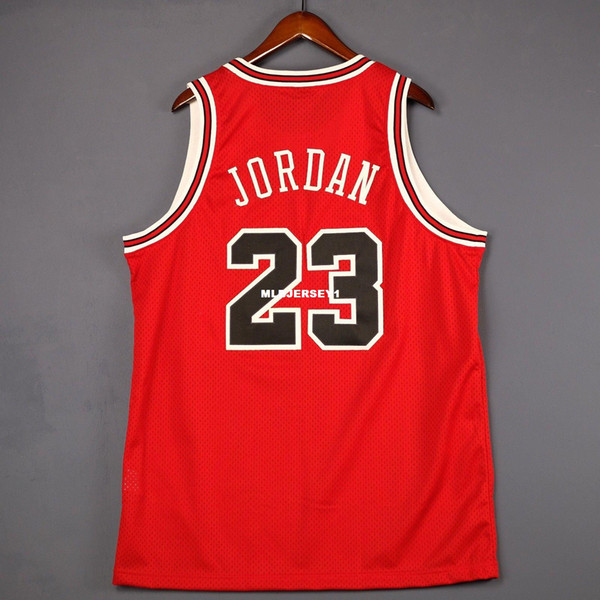 100% Stitched Michael #23 Wholesale Rookie vest Jersey Mens Red Vest Size XS-6XL Stitched basketball Jerseys Ncaa