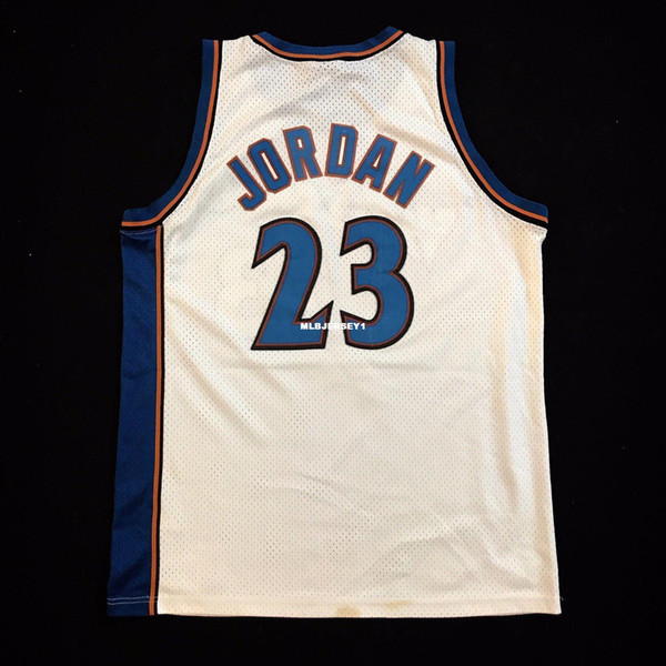 100% Stitched Michael Sewn Jersey Mens white Vest Size XS-6XL Stitched basketball Jerseys Ncaa