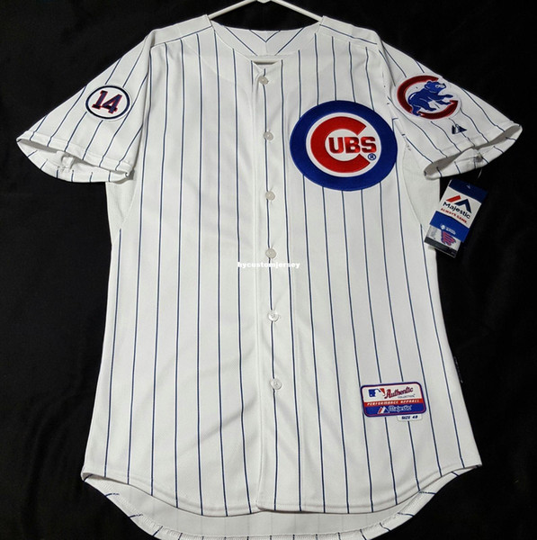 MAJESTIC Cheap Chicago blank PINSTRIPE ANTHONY RIZZO Cool Base Jersey Mens Stitched Wholesale Big And Tall SIZE XS-6XL baseball jerseys