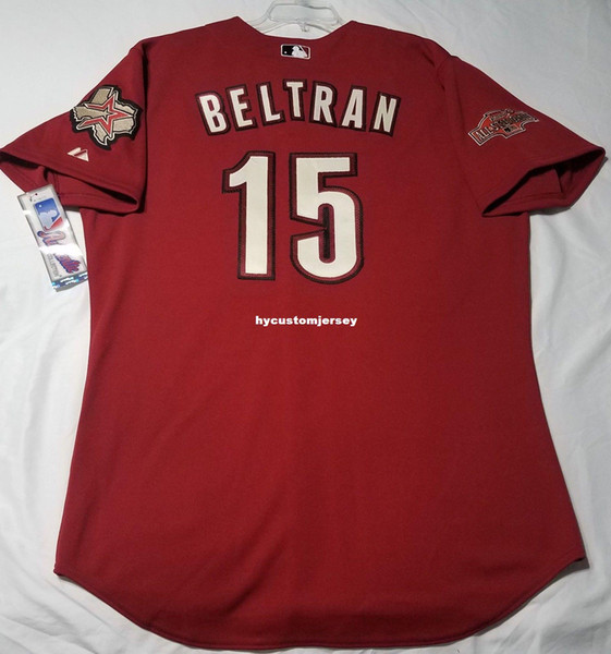 MAJESTIC Cheap, HOUSTON RED #15 CARLOS BELTRAN Jersey Mens Stitched RARE! Wholesale Big And Tall SIZE XS-6XL baseball jerseys