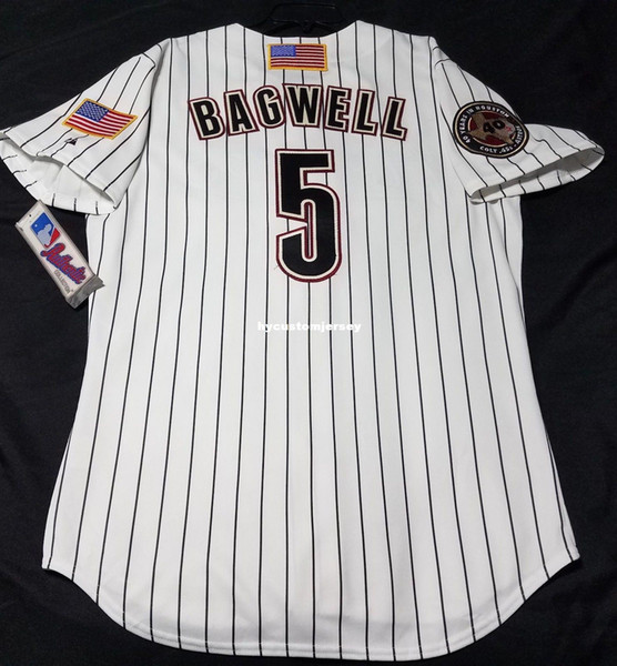 Cheap MAJESTIC HOUSTON #4 JEFF BAGWELL 4TH OF JULY Jersey Mens Stitched Wholesale Big And Tall SIZE XS-6XL baseball jerseys