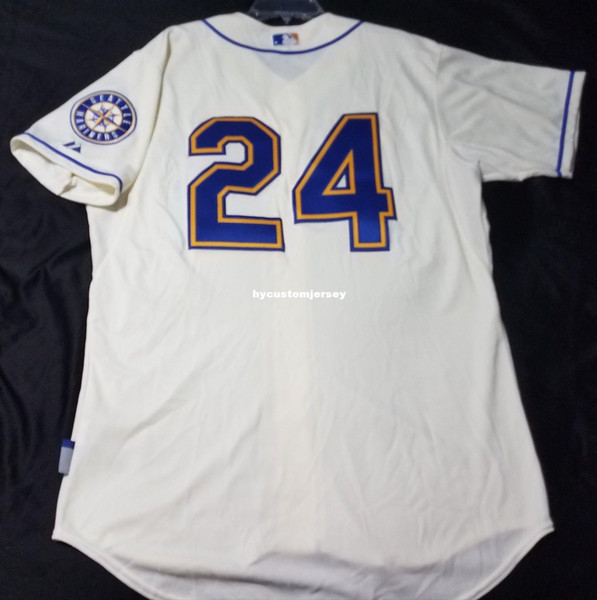 Cheap MAJESTIC SEATTLE #24 GRIFFEY JR COOL BASE Jersey Mens Stitched SHARP! Wholesale Big And Tall SIZE XS-6XL baseball jerseys