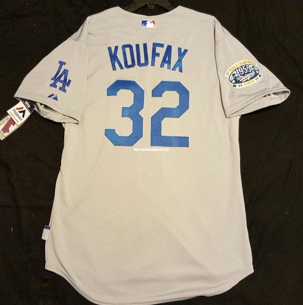 MAJESTIC Cheap LOS ANGELES # SANDY KOUFAX Cool Base Jersey Mens Stitched Wholesale Big And Tall SIZE XS-6XL baseball jerseys