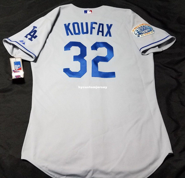 MAJESTIC Cheap Los Angeles #32 SANDY KOUFAX Jersey Mens Stitched RARE! Wholesale Big And Tall SIZE XS-6XL baseball jerseys