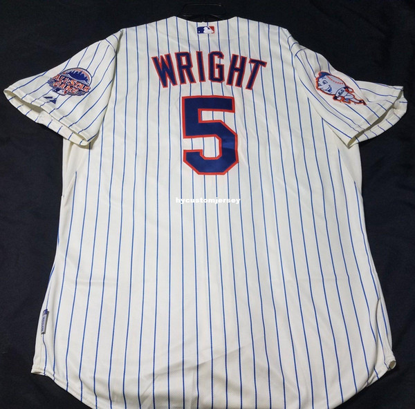 Majestic Cheap, NEW YORK #5 DAVID WRIGHT COOL BASE Jersey Mens Stitched Wholesale Big And Tall SIZE XS-6XL baseball jerseys