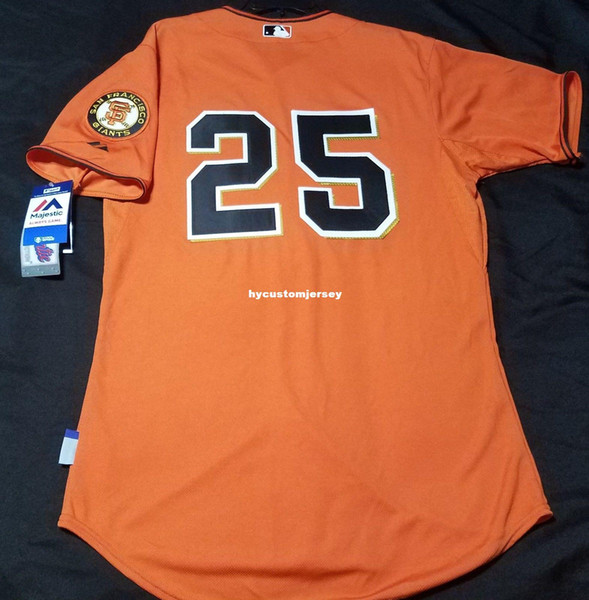 Cheap MAJESTIC San Francisco #25 BARRY BONDS COOL BASE Jersey Mens Stitched Wholesale Big And Tall SIZE XS-6XL baseball jerseys