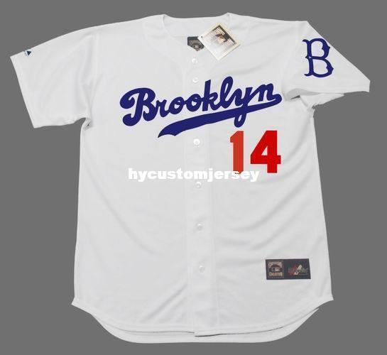 Cheap Custom GIL HODGES Brooklyn Stitched Top Sewing Home shirt Jersey Retro Mens Jerseys SIZE XS-4XL.5XL