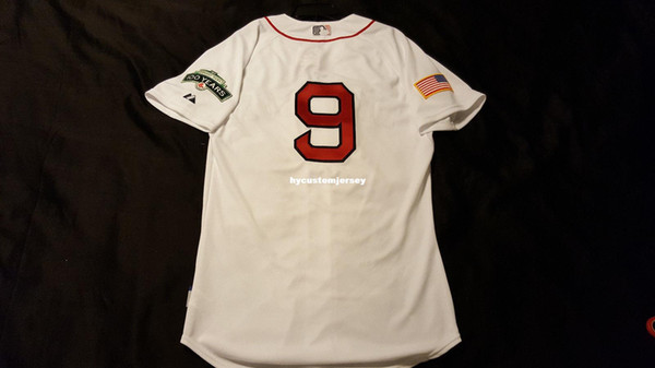 MAJESTIC Cheap BOSTON #9 WHITE TED WILLIAMS COOL BASE Jersey Mens Stitched Wholesale Big And Tall SIZE XS-6XL baseball jerseys