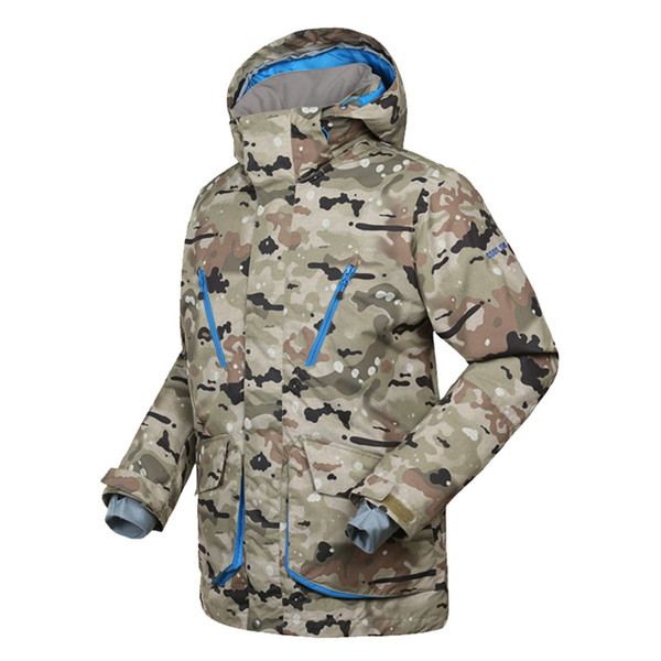 Men Snowboard Jacket Skiing Clothes High Quality Windproof Breathable Waterproof Ski Jacket High Quality