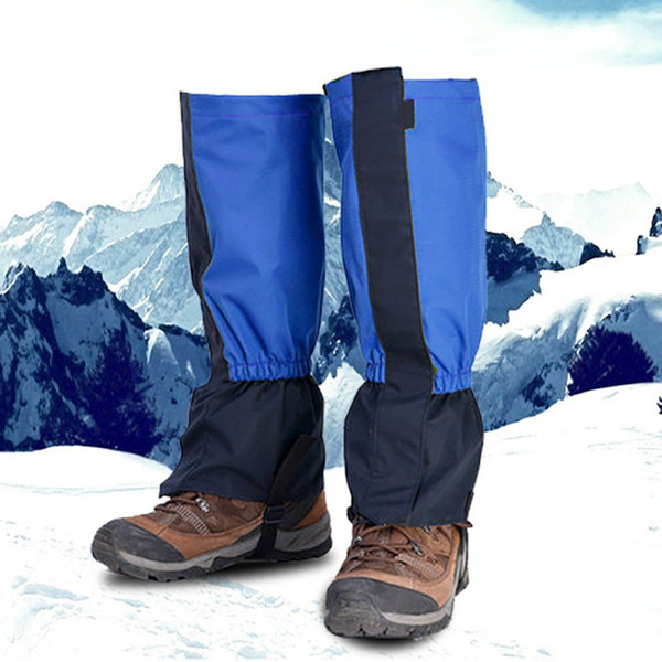 2018 Unisex Waterproof Legging Gaiter Leg Cover Camping Hiking Ski Boot Travel Shoe Snow Hunting Climbing Gaiters Windproof H5