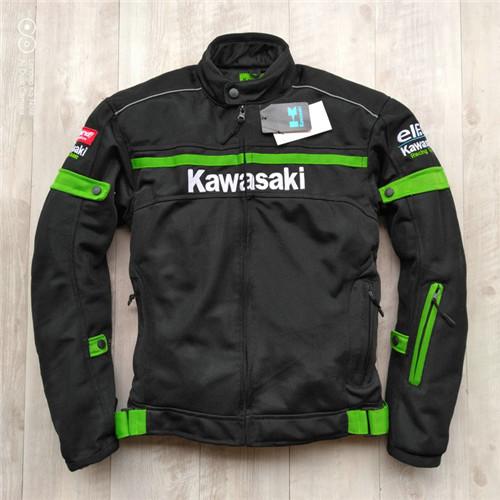 Motorcycle summer racing suit mesh breathable jacket riding suit plus waterproof inner car dual-use